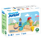 Playmobil - junior zand-ijswinkel - 72006