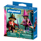 Playmobil - duopack heks en tovenaar - 72023