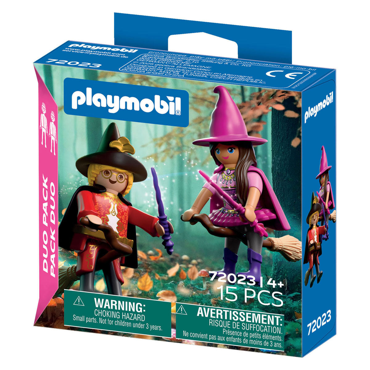 Playmobil - duopack heks en tovenaar - 72023