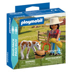 Playmobil - duopack ruiter en paard - 72026