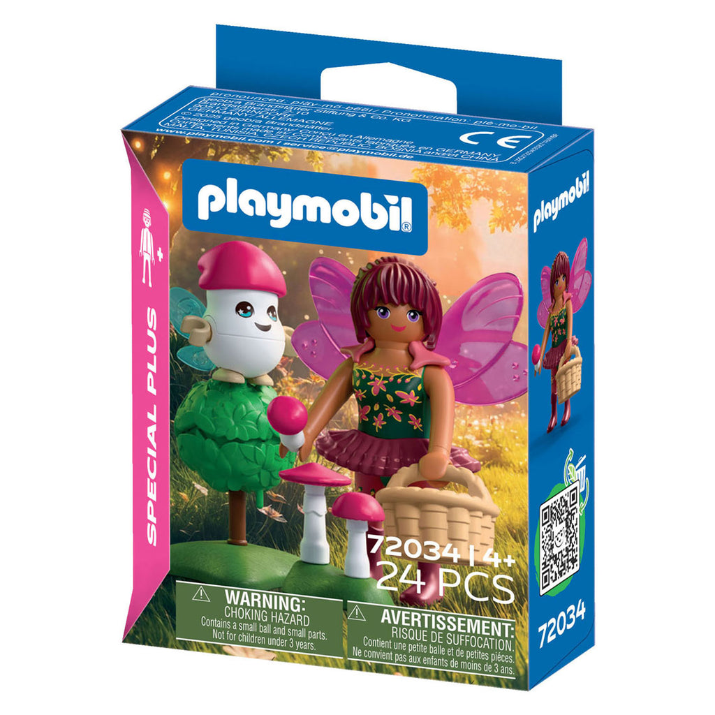 Playmobil - specials fee met schattig hulpje - 72034