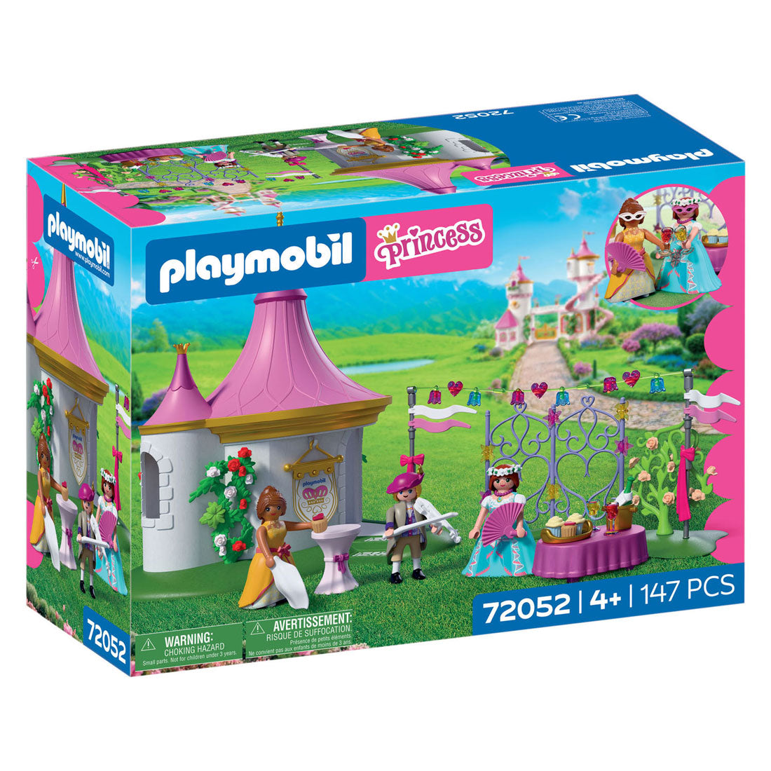 Playmobil - princess gemaskerd bal in het paviljoen - 72052