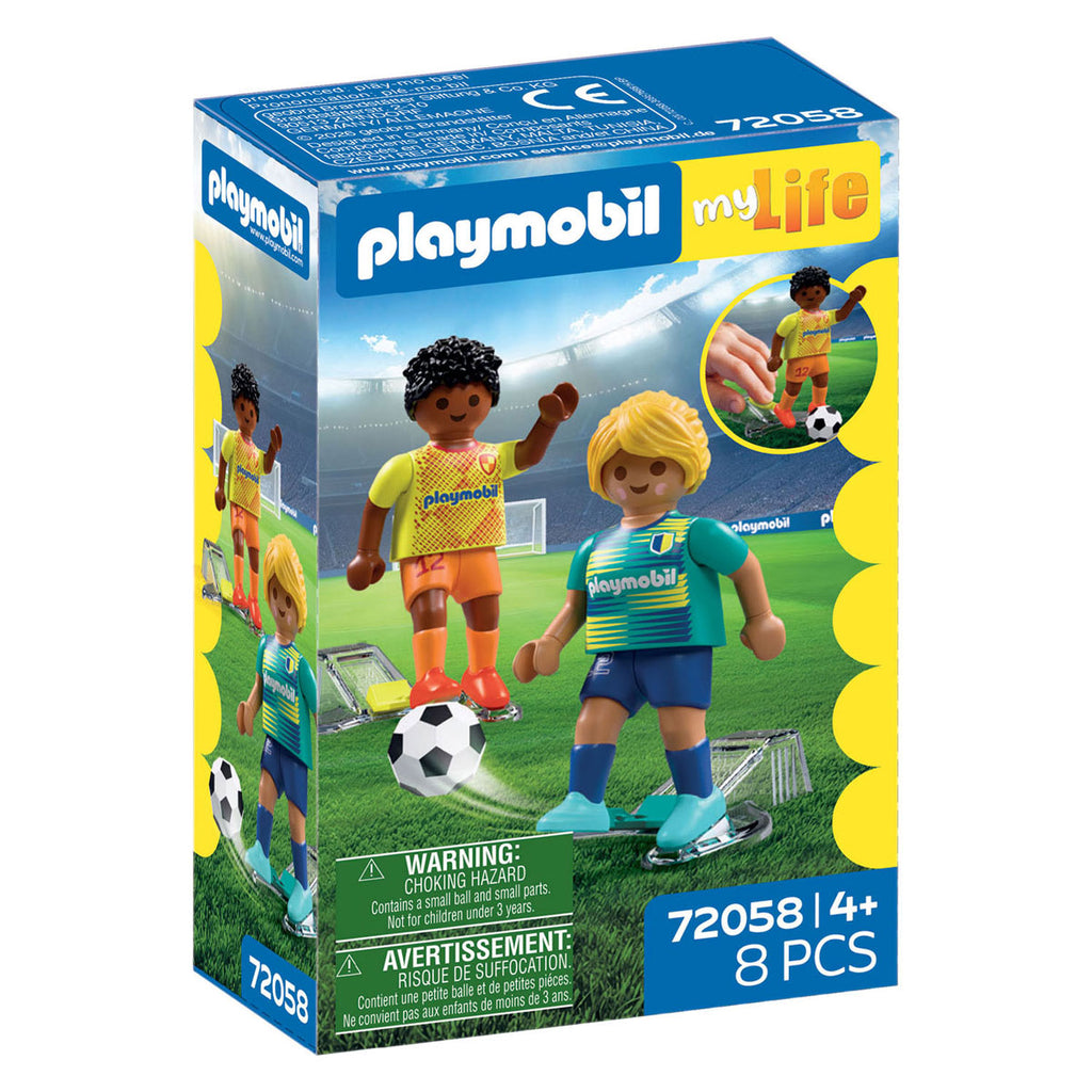 Playmobil - my life voetbalspelers - 72058