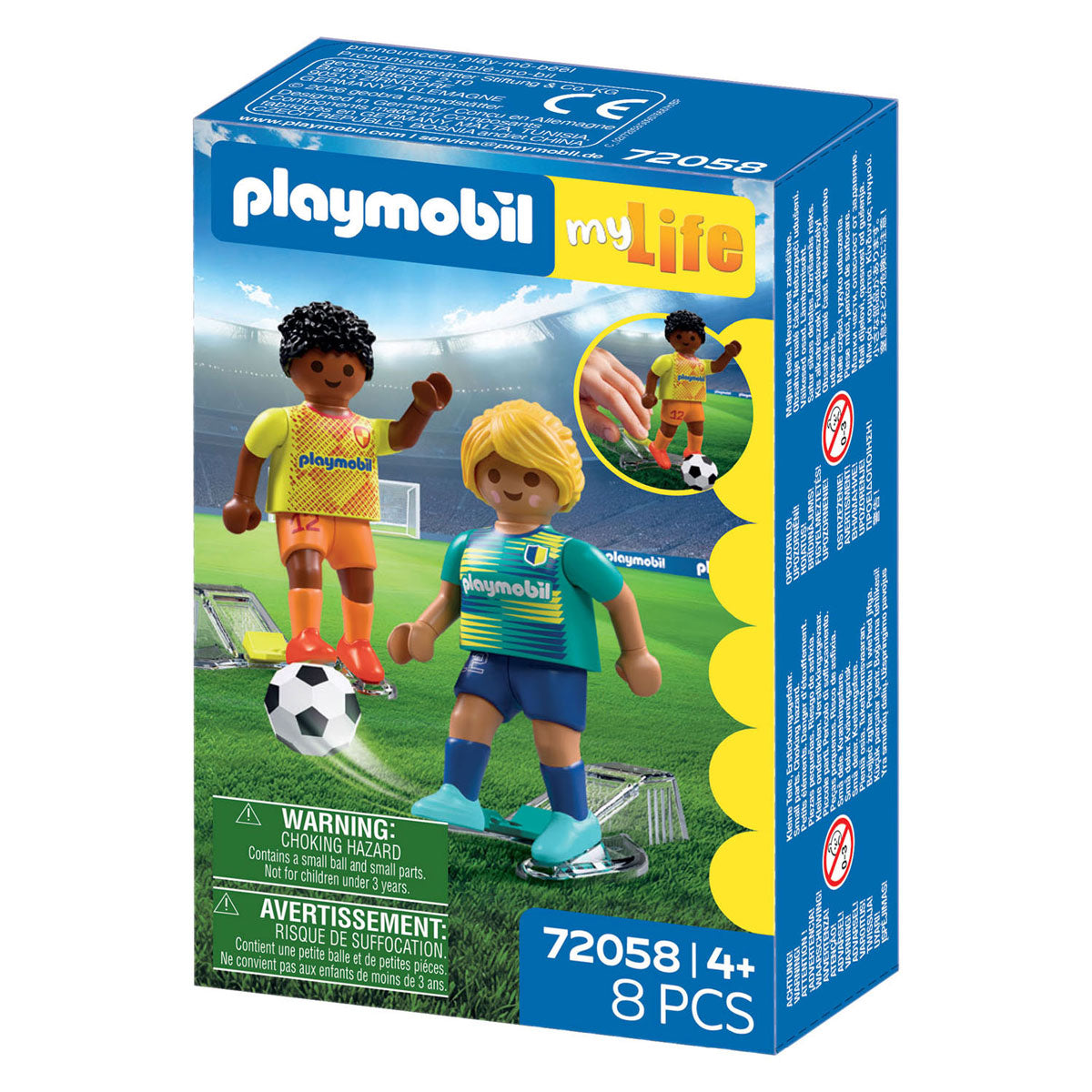Playmobil - my life voetbalspelers - 72058