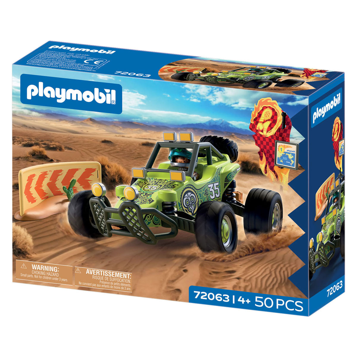 Playmobil - cars offroad buggy - 72063
