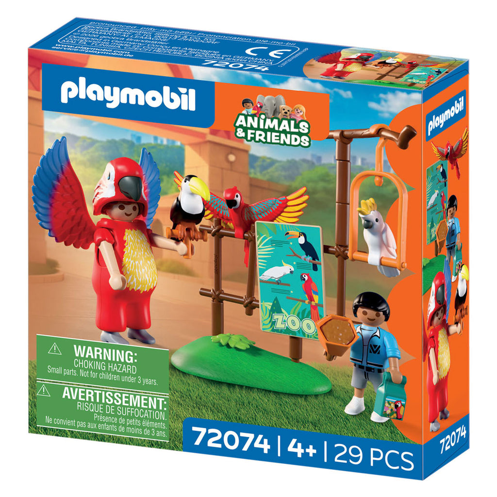 Playmobil - animals & friends dierentuin mascotte - 72074