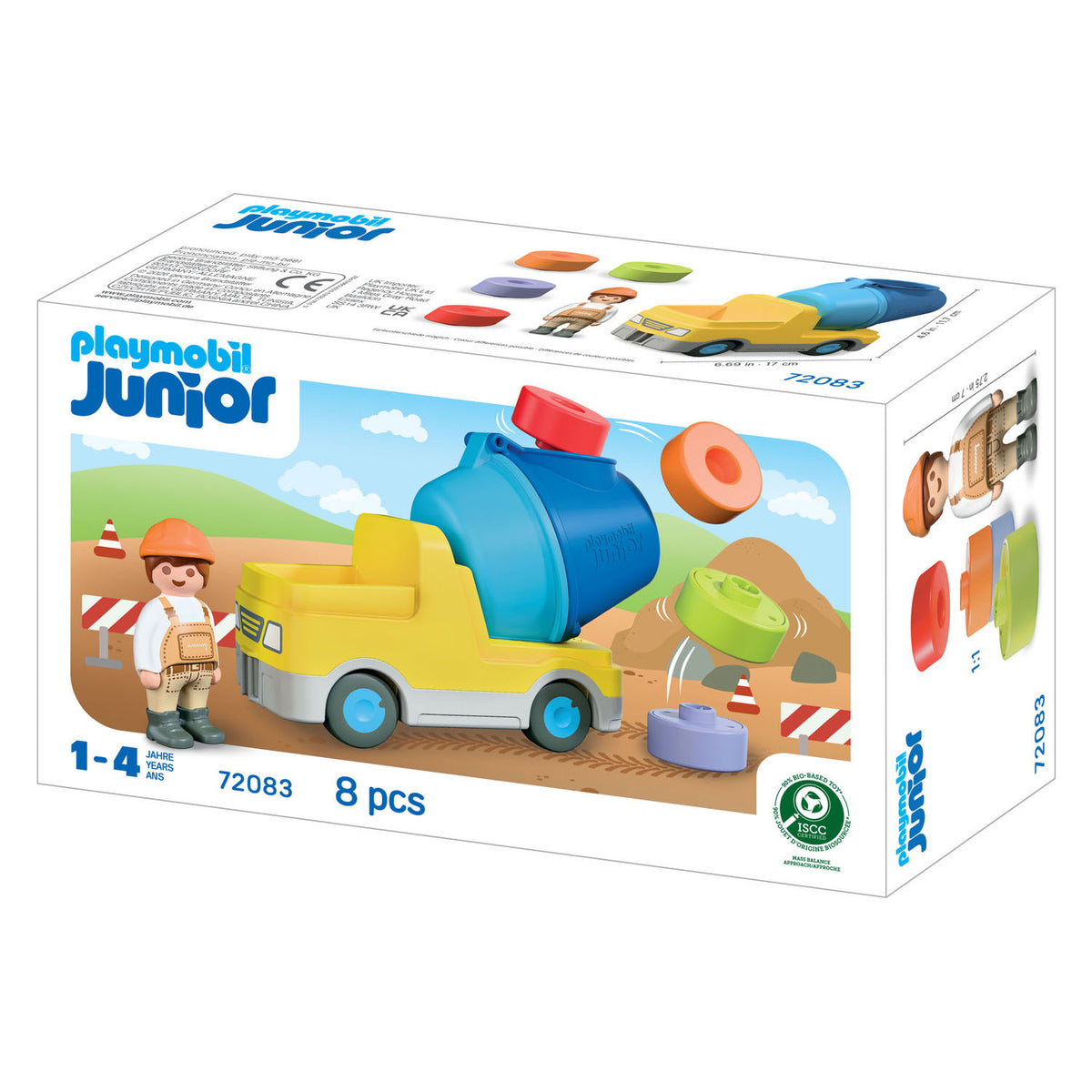 Playmobil - junior betonmolen - 72083