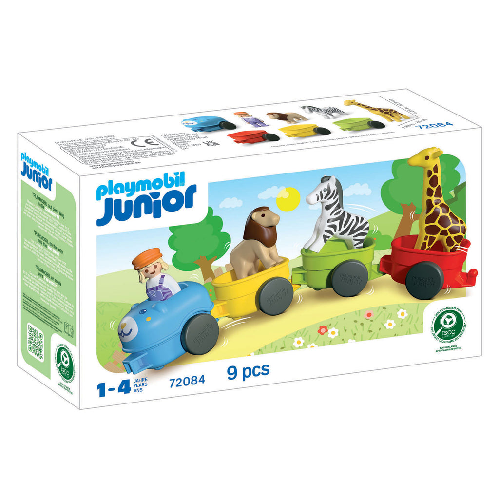 Playmobil - junior dierentrein - 72084