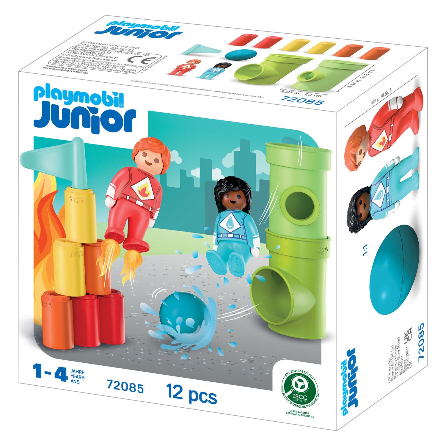 Playmobil - junior superheld in actie - 72085