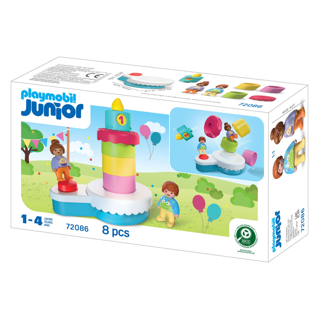 Playmobil - junior verjaardagstaart - 72086