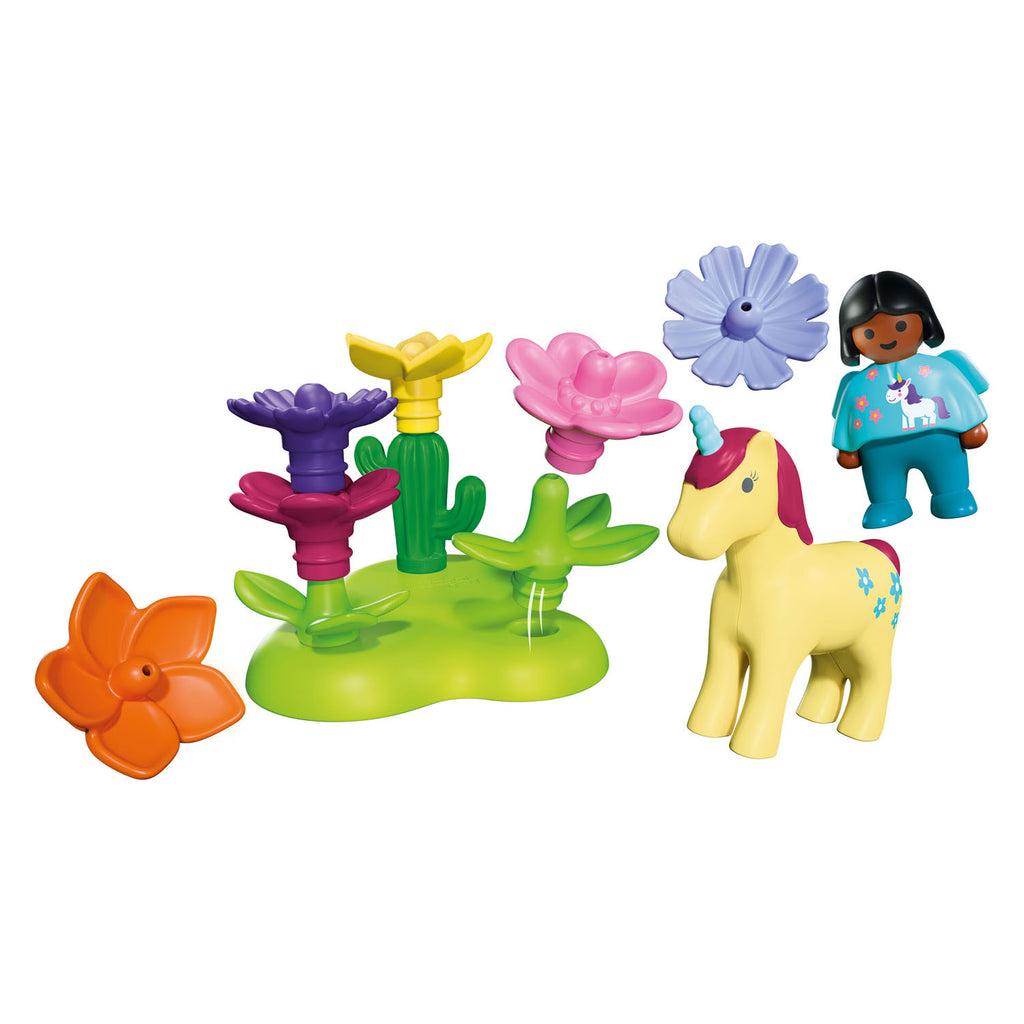 Playmobil - junior eenhoorn feeentuin - 72087