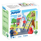 Playmobil - junior brandweerpuzzel - 72088