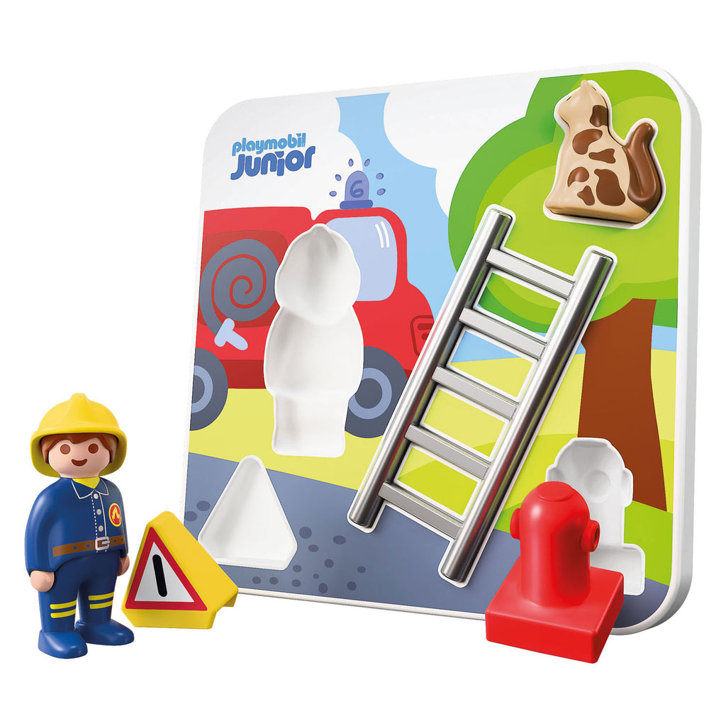 Playmobil - junior brandweerpuzzel - 72088