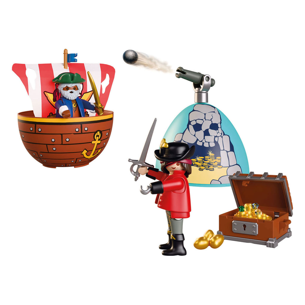 Playmobil - speel-ei piraten - 72100