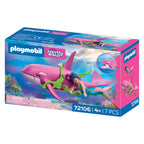 Playmobil - fantasy & magic orka met zeemeermin - 72106
