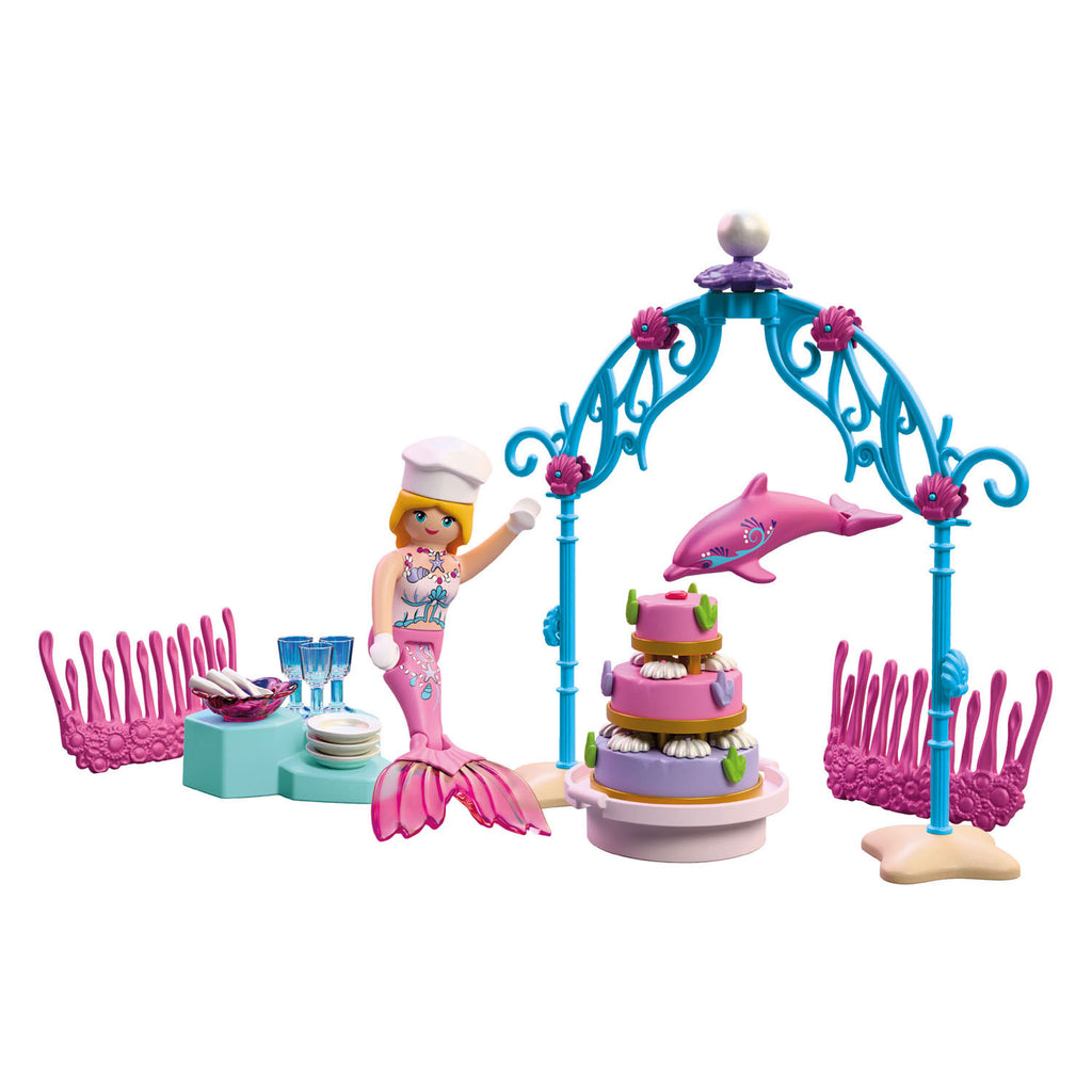 Playmobil - fantasy & magic onderwater bruiloftbuffet - 72108