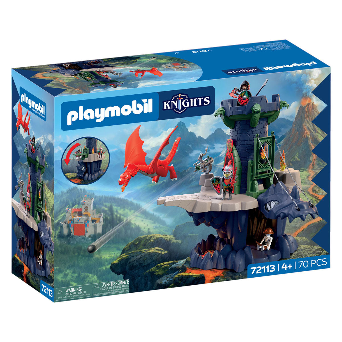 Playmobil - knights drakenridders toren - 72113
