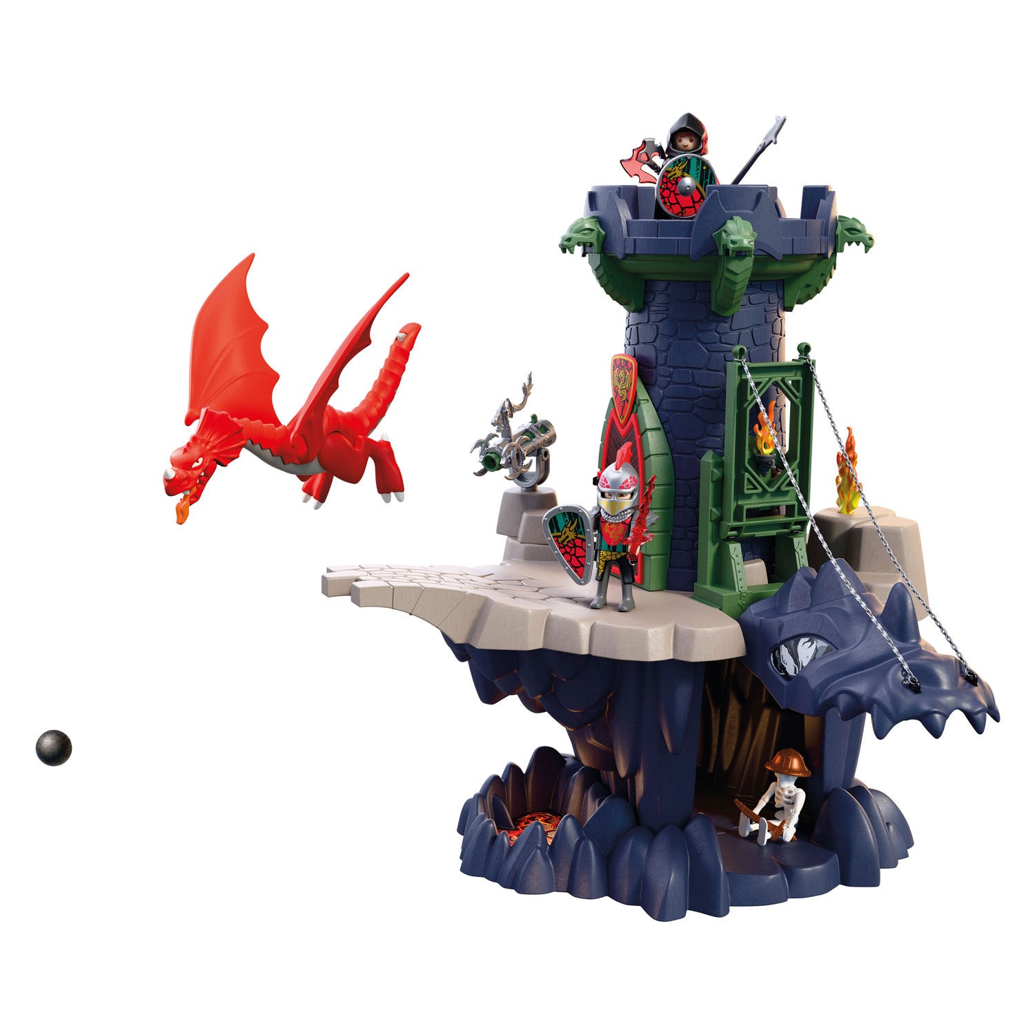 Playmobil - knights drakenridders toren - 72113