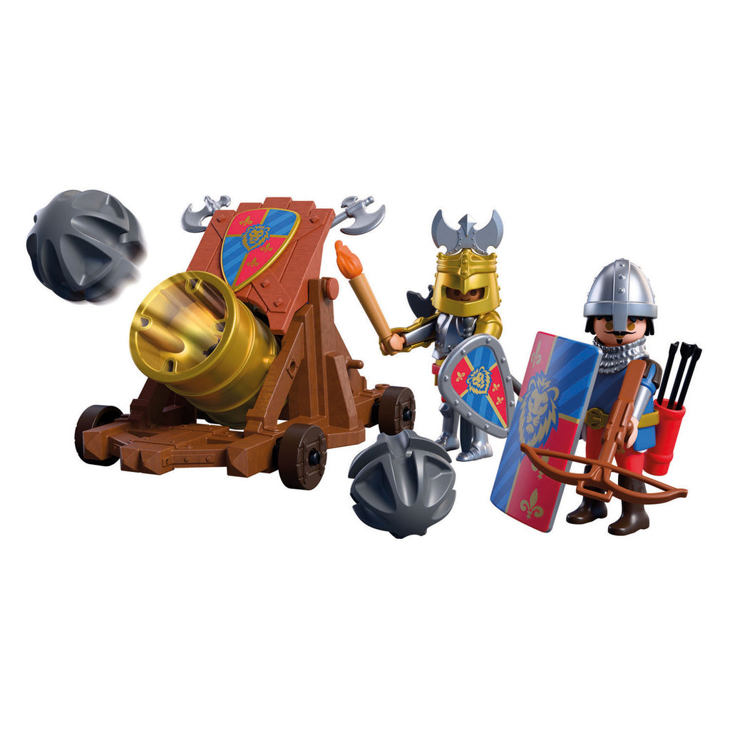 Playmobil - knights ridders met kanon - 72115