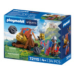 Playmobil - knights ridders met kanon - 72115