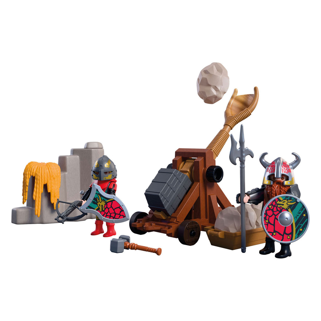 PLAYMOBIL - PLAYMOBIL knights drakenridder katapult - 72117