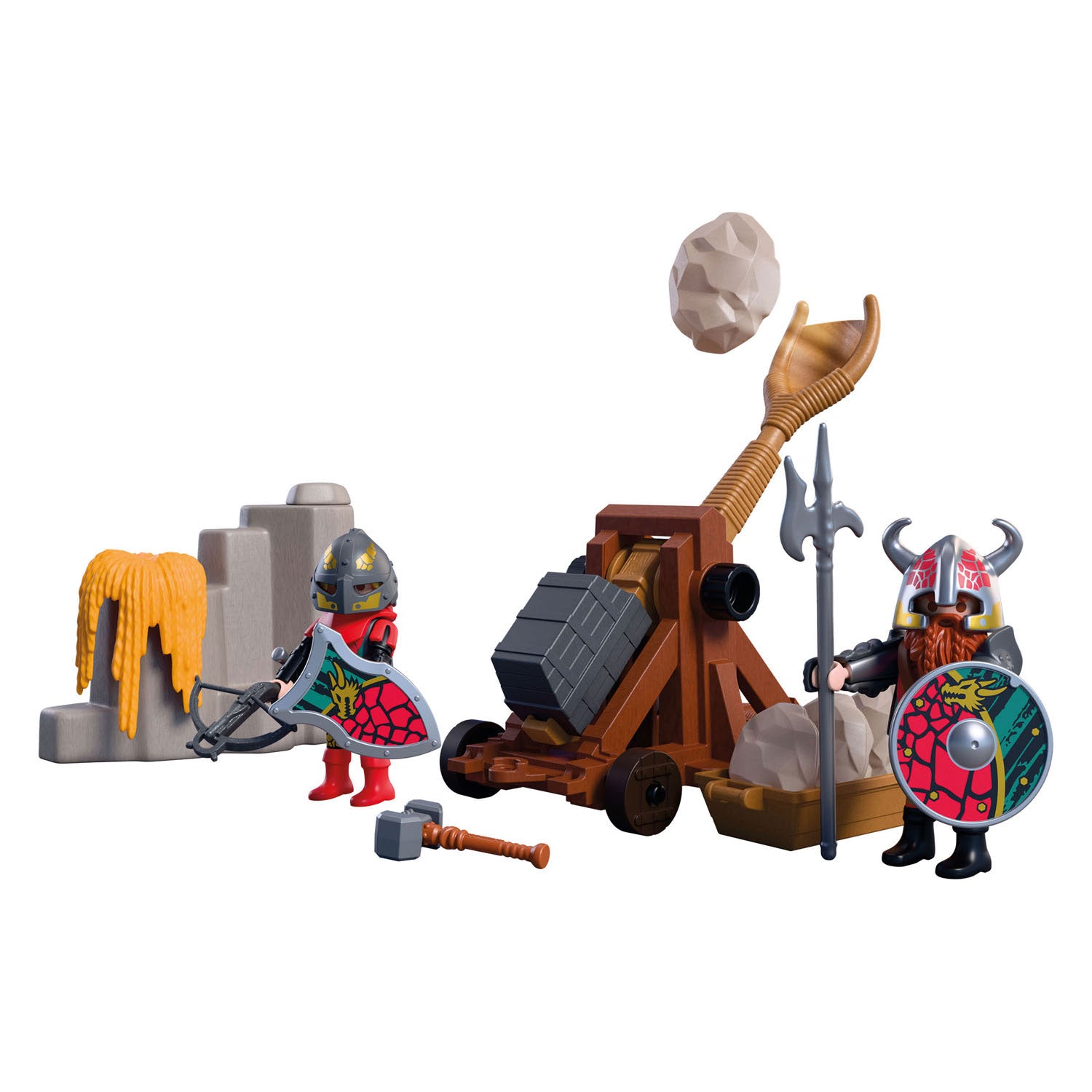 PLAYMOBIL - PLAYMOBIL knights drakenridder katapult - 72117