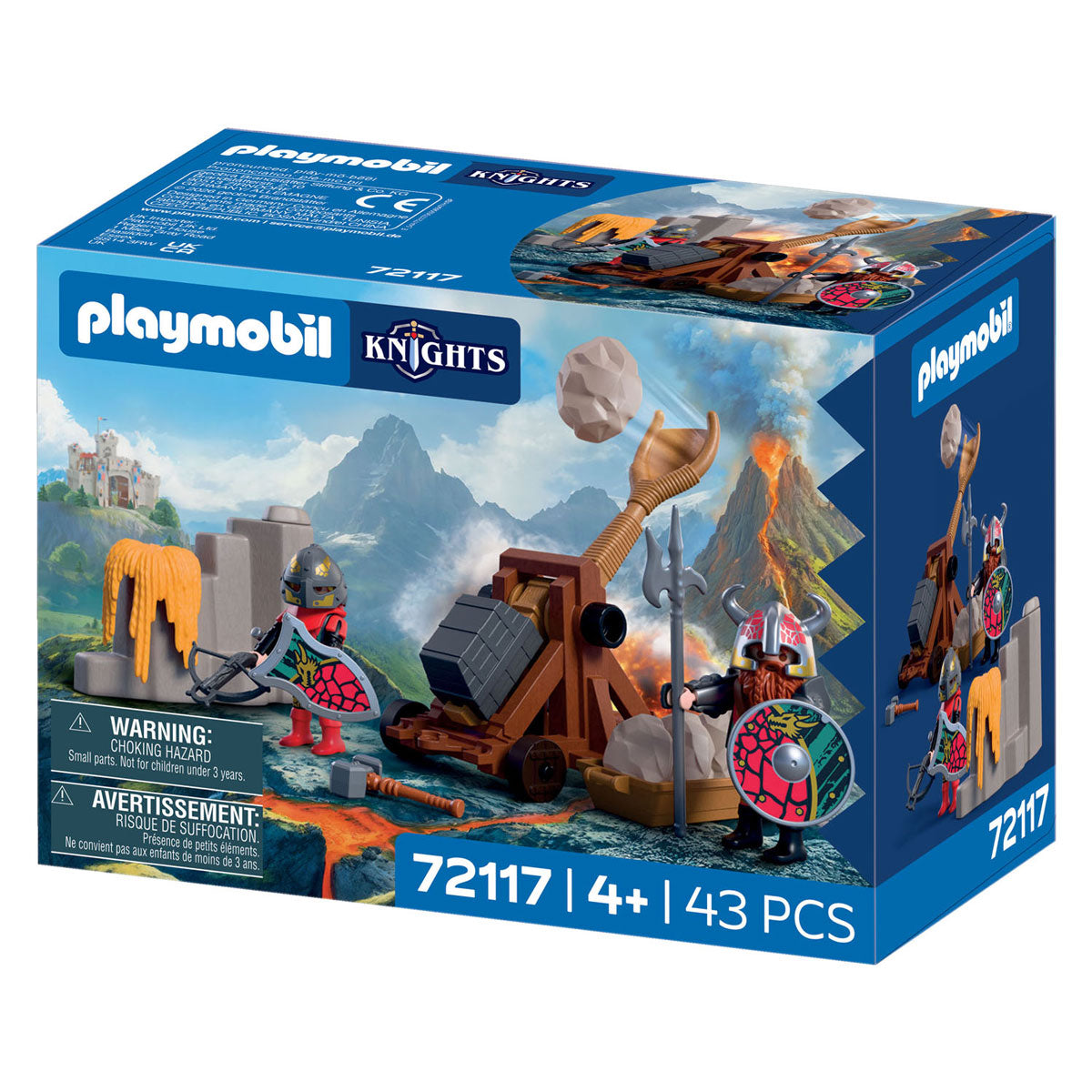 PLAYMOBIL - PLAYMOBIL knights drakenridder katapult - 72117