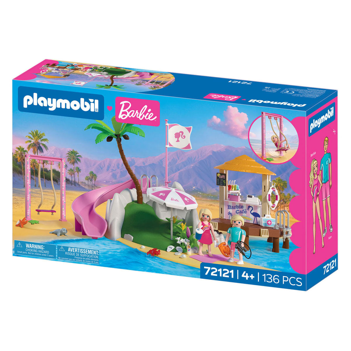 Playmobil - barbie strandcafe - 72121