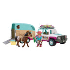 Playmobil - horses terreinwagen met paardentrailer - 72129