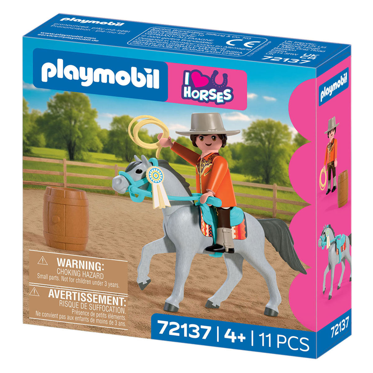Playmobil - horses western paardrijden - 72137
