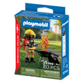 Playmobil - specials brandweerman met brandhaard - 72149