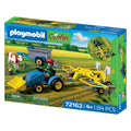 Playmobil - country kleine tractor met hooimaaier - 72163