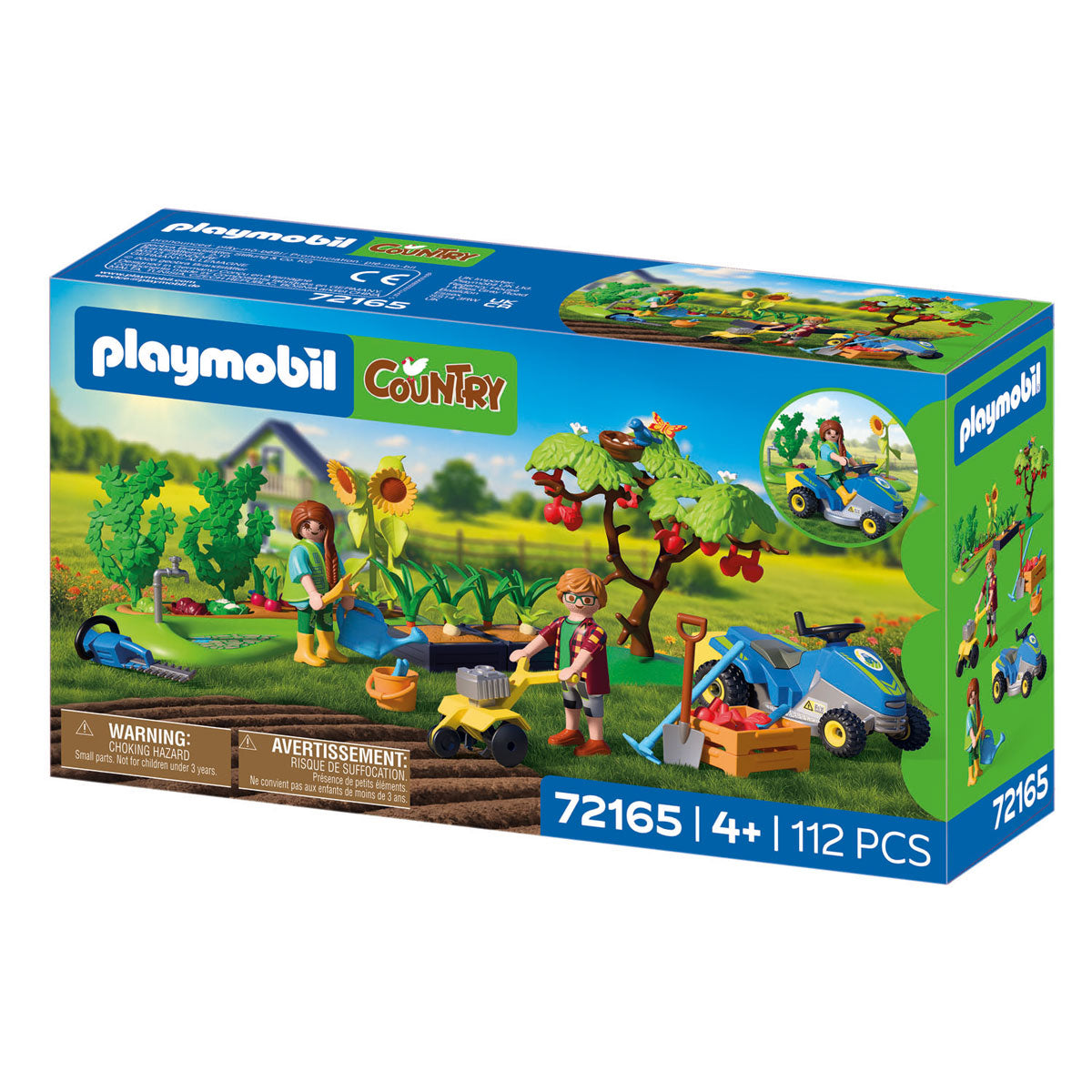 Playmobil - country idyllische moestuin - 72165