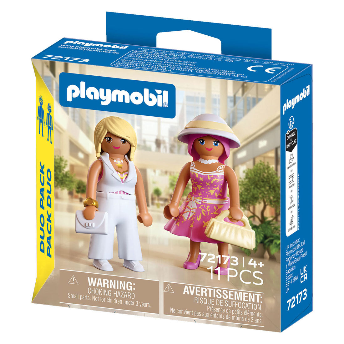Playmobil - duopack winkelende vriendinnen - 72173