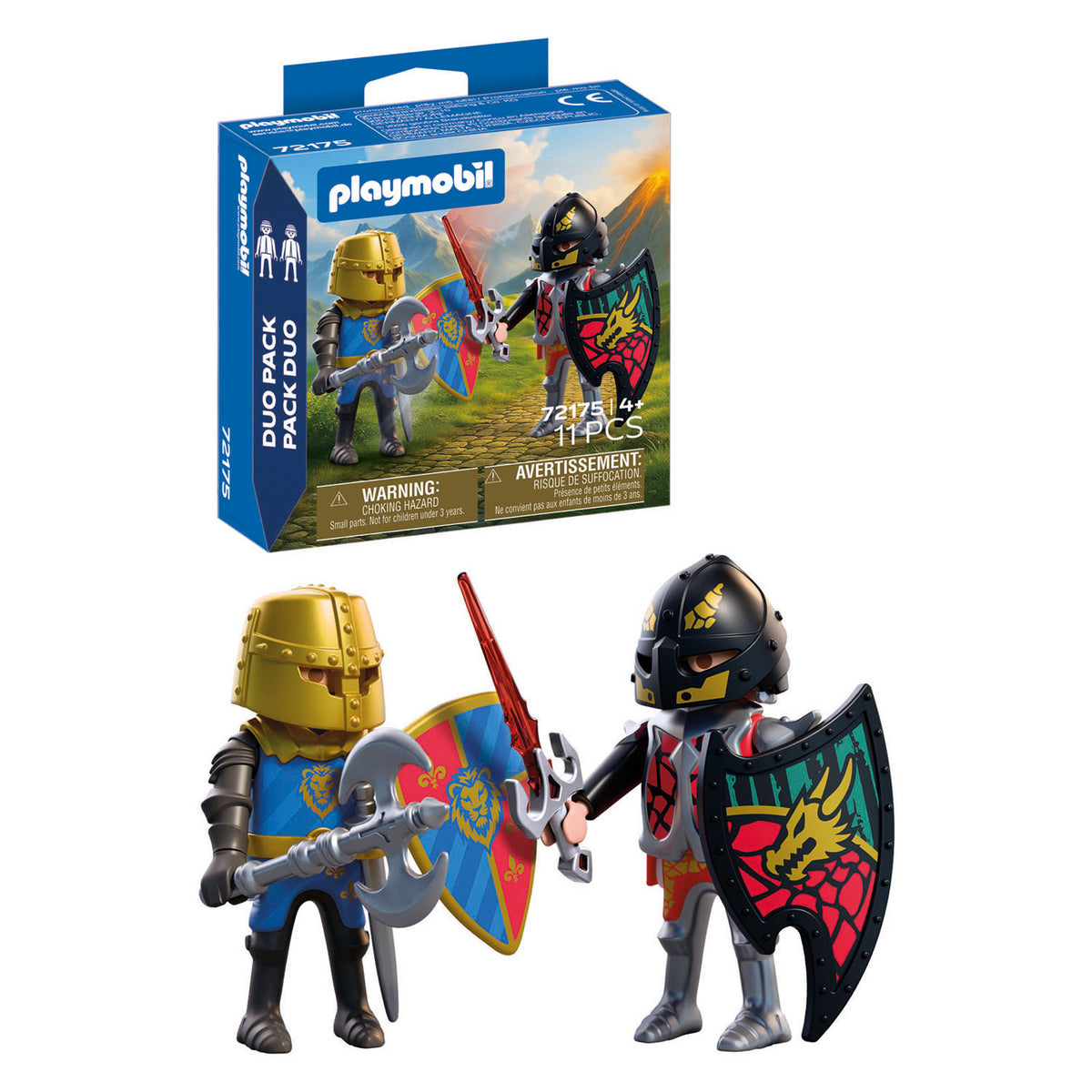 Playmobil - duopack ridder duel - 72175