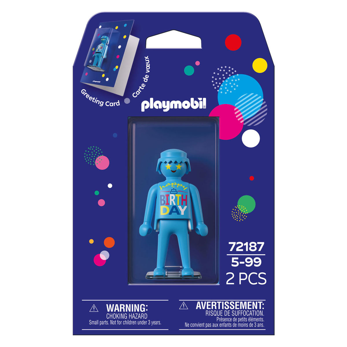 Playmobil - wenskaart verjaardag - 72187
