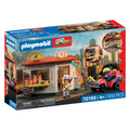 Playmobil - city action brandweerquad met hamburgerkraam - 72195