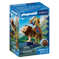 Playmobil - knights leeuw met gouden ridder - 72212