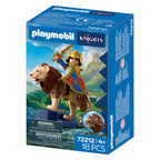 Playmobil - knights leeuw met gouden ridder - 72212