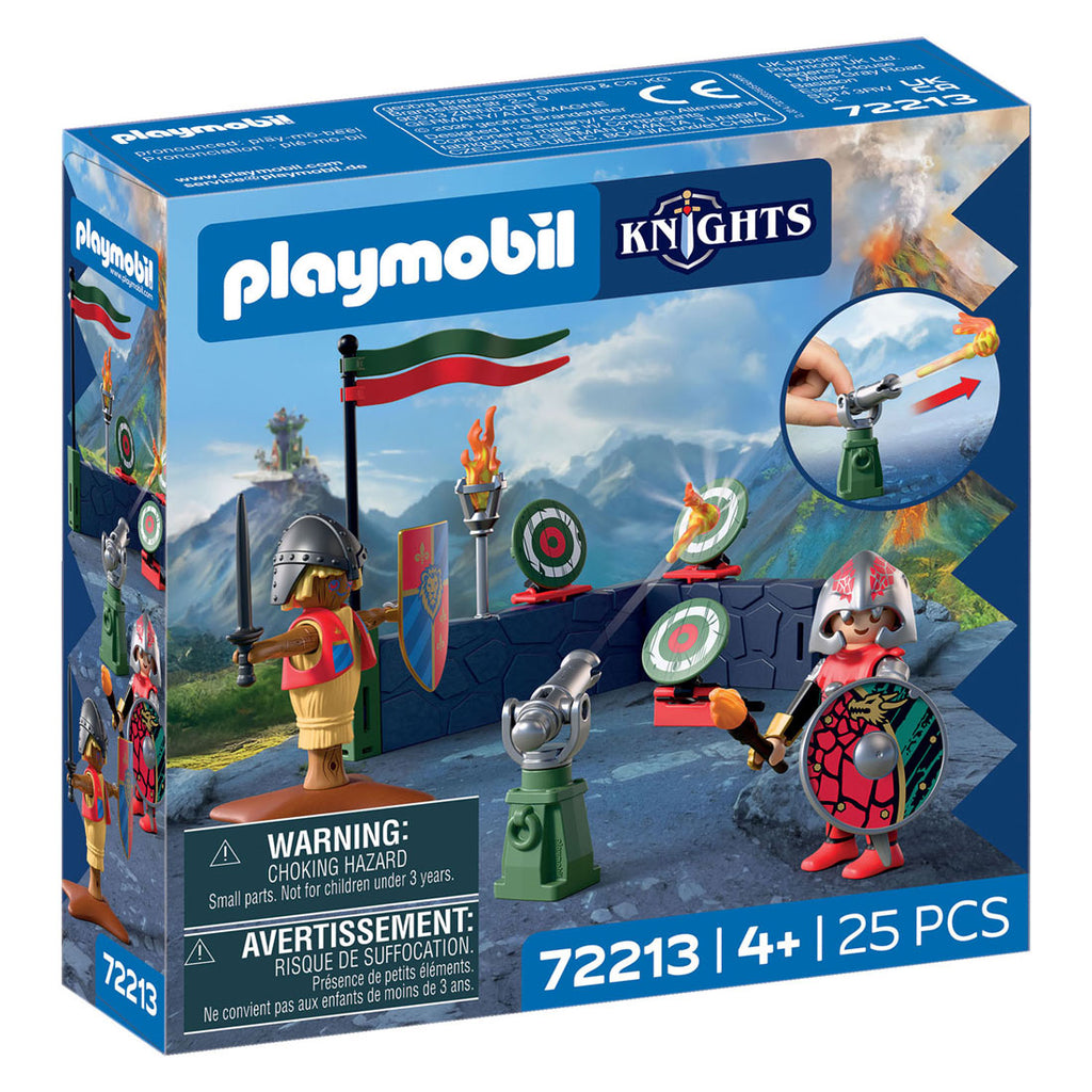 Playmobil - knights drakenridder gevechtstraining - 72213