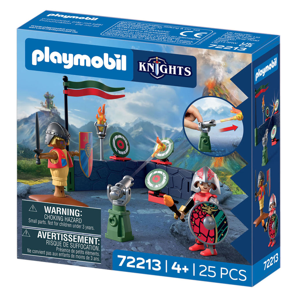 Playmobil - knights drakenridder gevechtstraining - 72213