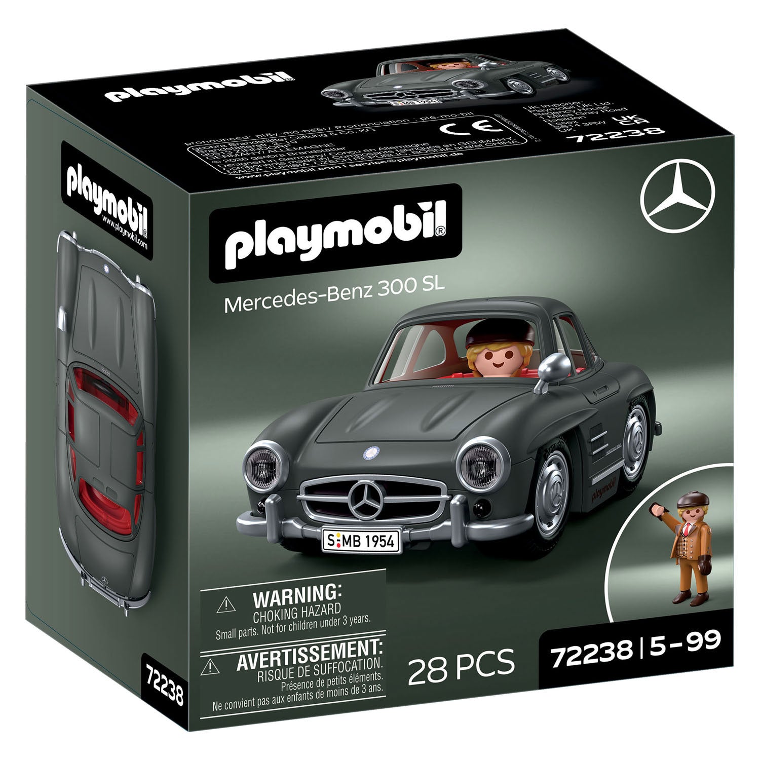 Playmobil - cars mercedes-benz 300 sl - 72238