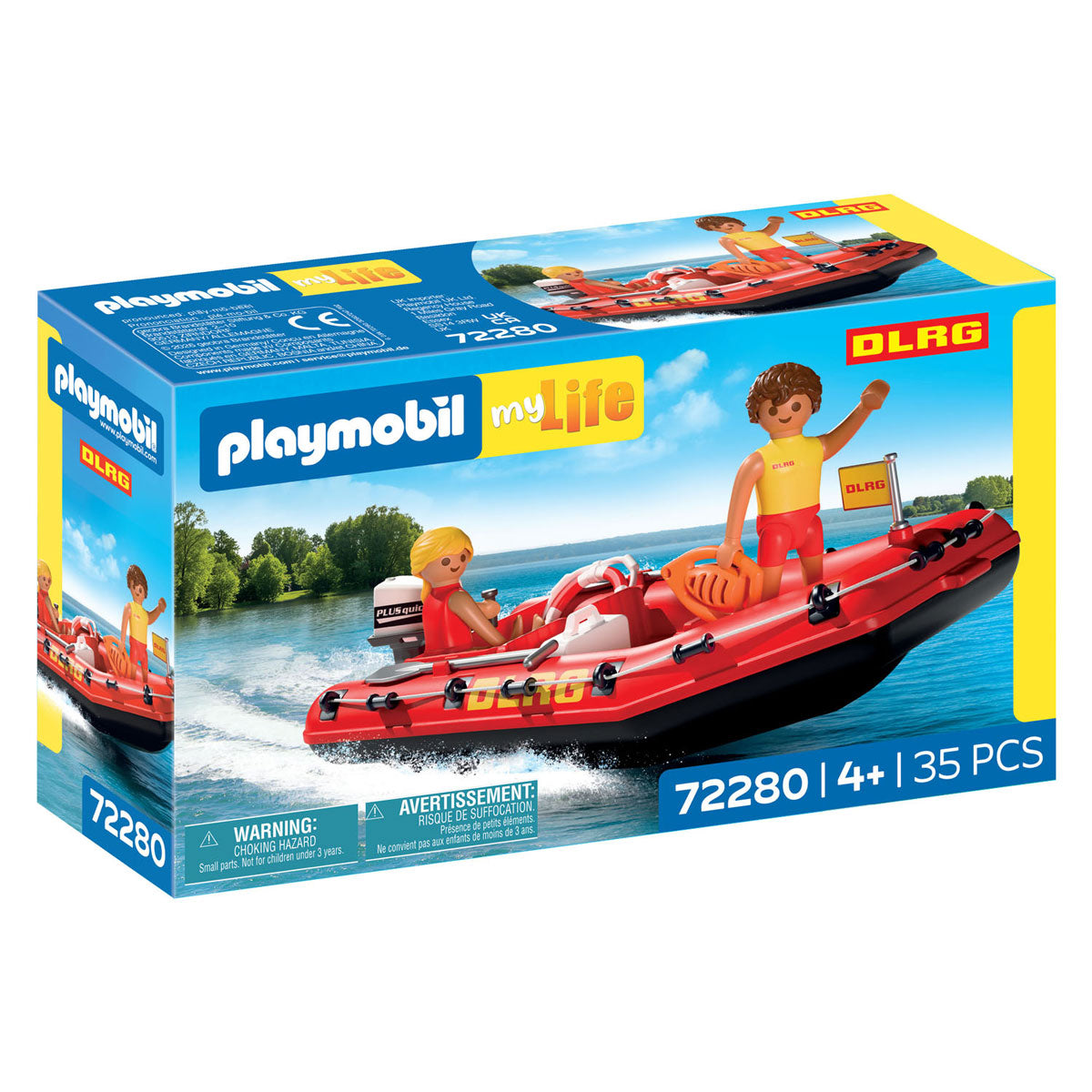 Playmobil - my life reddingsboot - 72280