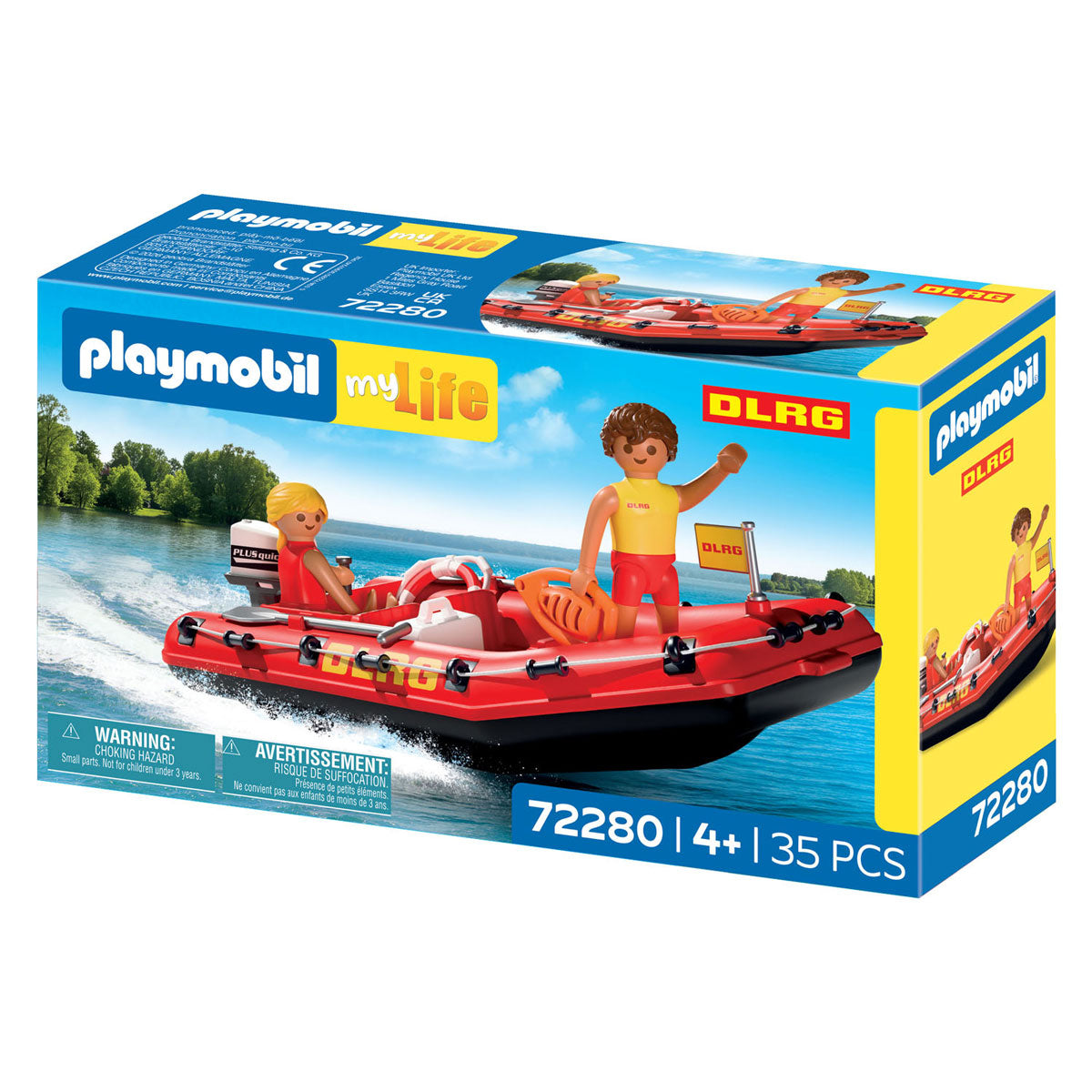 Playmobil - my life reddingsboot - 72280