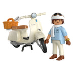 Playmobil - vespa 80 jaar klassieke uitvoering - 72283