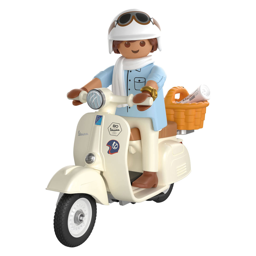 Playmobil - vespa 80 jaar klassieke uitvoering - 72283