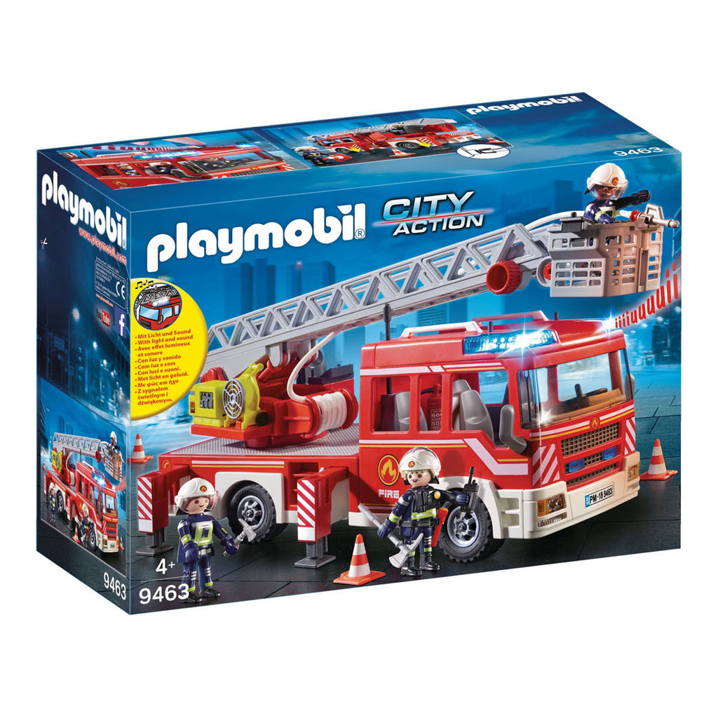 Playmobil 9463 brandweer ladderwagen