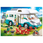 Playmobil - family fun camper met familie - 70088