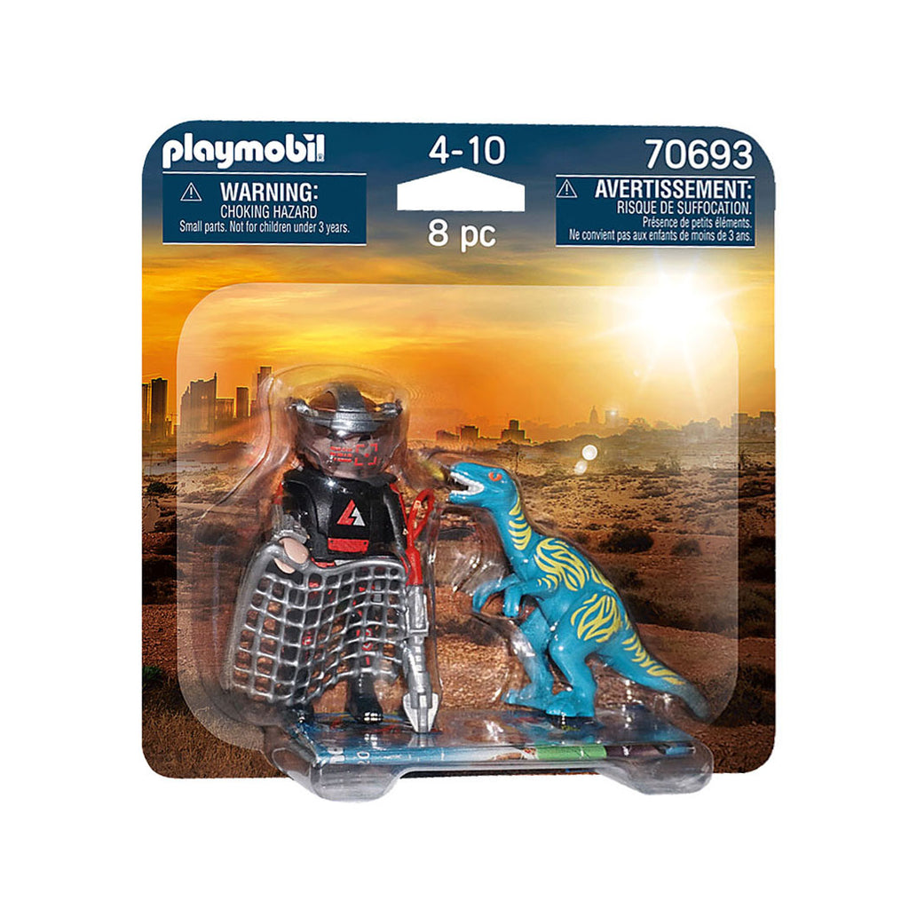 Playmobil - 70693 duopack velociraptor vs stroper