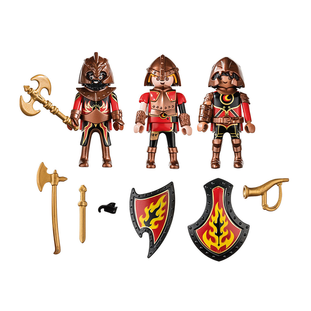 Playmobil 70672 set van 3 burnham raiders
